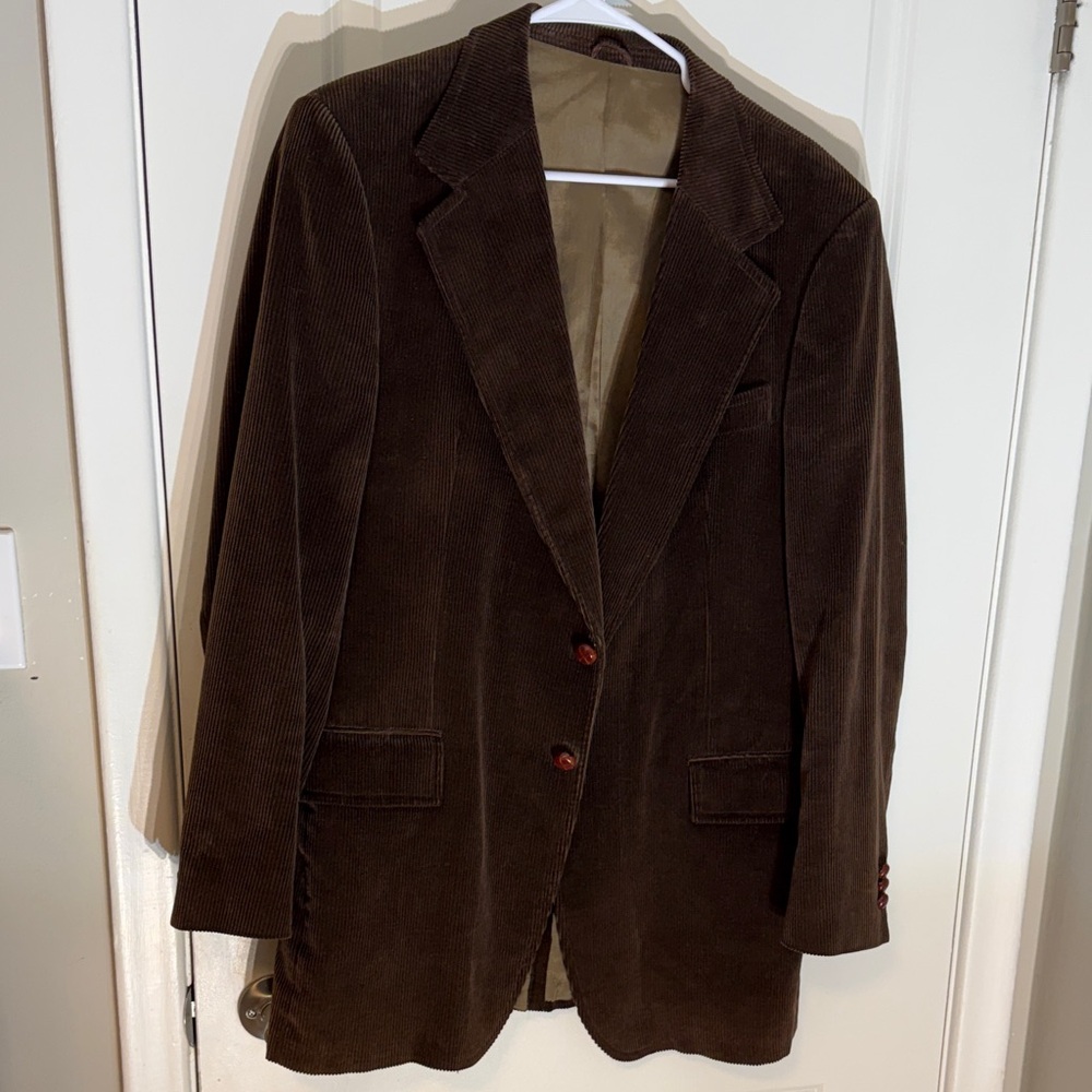 Brown Corduroy Harry Rosen Men's Blazer
